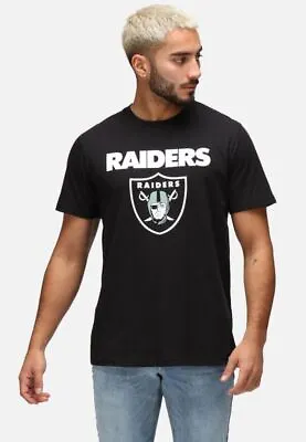 Buy Recovered NFL Men T-Shirt Las Vegas Raiders Football Team Cotton Pullover Tee • 19.99£