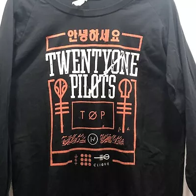 Buy Twenty One Pilots Top Long Sleeve Shirt 3XL Concert Band Tour Merch Sweater USA • 27.57£