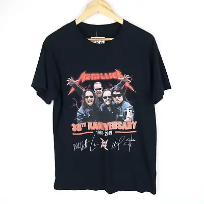 Buy Metallica 2019 Tour T-shirt Vintage Retro Music Rock Band SZ S (M9495) • 17.95£