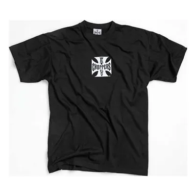 Buy West Coast Choppers Original Cross T-shirt Black/white Logo **brand New** • 29.99£