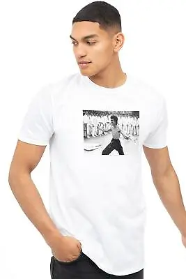 Buy Bruce Lee Mens T-shirt Battle Top Tee S-2XL Official • 12.99£