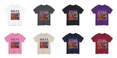 Buy Doja Cat T Shirt Tee Unisex Graphic Womens Mens TeenWhite Black Pink Red Blue • 12.99£