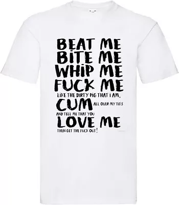 Buy Kim K Bite Me Whip Me Designer Kylie Funny Novelty Meme Mens Viral T Shirt • 5.99£