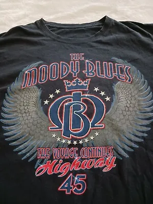 Buy 'The Moody Blues' 2012 Tour Concert Shirt Xl • 19.21£