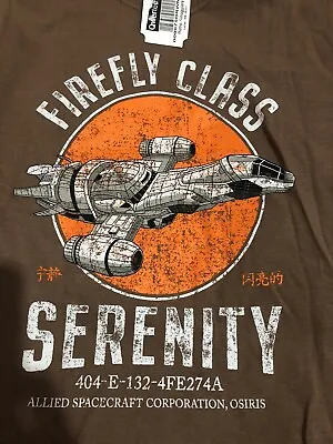Buy Qwertee T Shirt Firefly Serenity Ladies 10/12 Medium • 5£