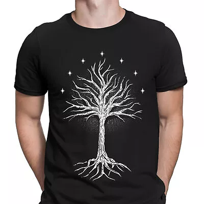 Buy White Tree Of Gondor The Hobbit Lover Novelty Mens T-Shirts Tee Top #NED • 13.49£