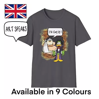 Buy Count Duckula & Nanny Retro T-Shirt Men Unisex 1980s British Kids TV Nostalgia • 15.99£