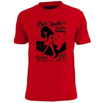 Buy Mens Patti Smith Poetry Inspired Poster T Shirt Punk Pistols Ruts Clash • 10.99£