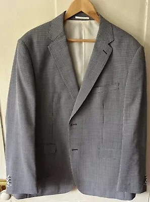 Buy Brand New Skopes Black And Grey Check Blazer Jacket Size 50R RRP£135 • 19.95£