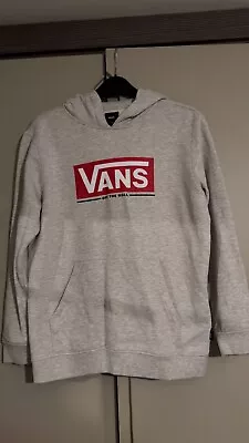 Buy Vans Hoodie - Grey - Size L (Fits Like A Small) • 14£