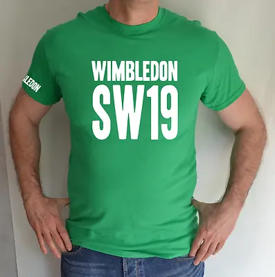 Buy Sw19,wimbledon,tennis,andy Murray,sport,summer,fun T Shirt   • 14.99£