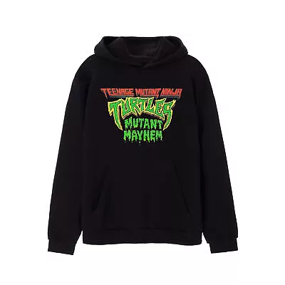Buy Teenage Mutant Ninja Turtles Mens Mayhem Logo Hoodie NS7807 • 30.29£