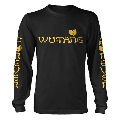 Buy Wu Tang Clan 'Logo' Long Sleeve T Shirt - NEW • 24.99£