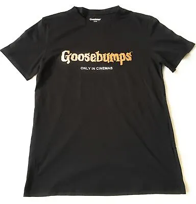 Buy GOOSEBUMPS The Movie Promo BLACK T-Shirt - Large - NEW • 6.50£
