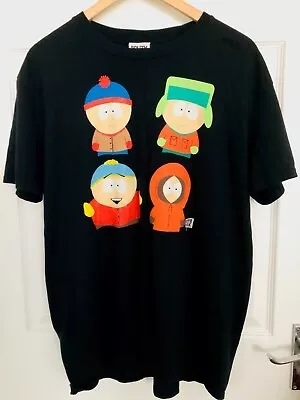 Buy South Park Vintage T Shirt Black Gildan Tag Good Condition • 20£