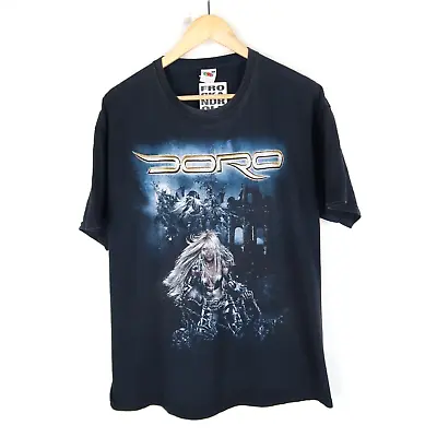 Buy Doro Vintage Band T-shirt Vintage Metal Music Rock SZ XL (M9504) • 17.95£
