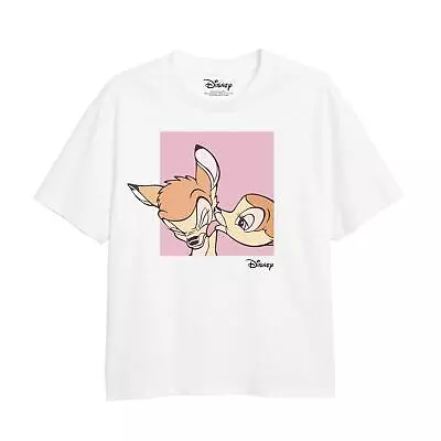 Buy Disney Girls T-shirt Bambi Kiss Top Tee 5-12 Years Official • 9.99£