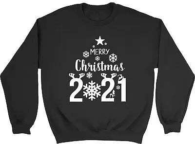 Buy Merry Christmas 2021 Mens Womens Sweatshirt Jumper • 15.99£