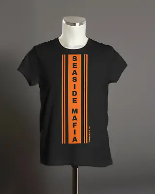 Buy Blackpool SEASIDE MAFIA T-Shirt | Hooligan Firm | Unisex Organic | Centre • 18.95£