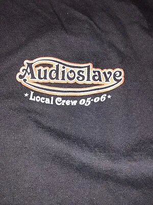 Buy Audioslave Soundgarden Chris Cornell Rare Local Crew Tour Shirt XL 2005 Rare Oop • 108.09£