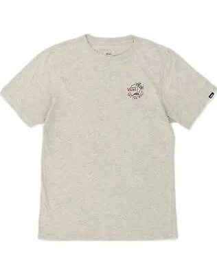 Buy VANS Womens Custom Fit Graphic T-Shirt Top UK 14 Large Grey Cotton AF29 • 8£