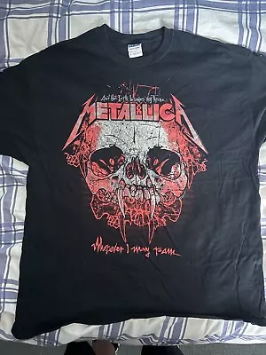 Buy Metallica Europe 2012 Tour T-shirt XL • 30£