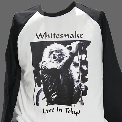 Buy Whitesnake Metal Rock Long Sleeve Baseball T-shirt Unisex S-3XL • 17.99£
