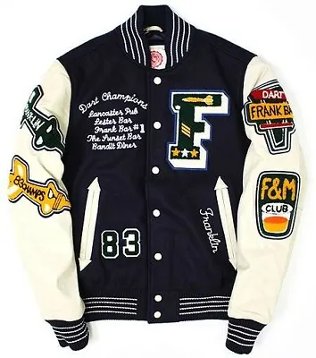 Buy 2011 OG F&M Winter Varsity Jacket XL Supreme Vintage💭💙🎯fits As A Large Really • 199.99£