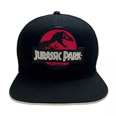 Buy Jurassic Park - Red Logo Snapback Cap • 23.99£