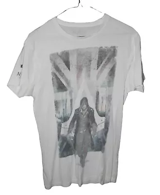 Buy Assassins Creed T Shirt Small Mens Syndicate Xbox Gameplay Ubisoft White  • 12.10£
