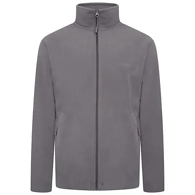 Buy Men's Full Zip Micro-Fleece Jacket, Warm, Anti Pill, Zip Pockets For Casual/work • 14.99£
