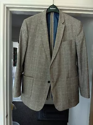 Buy Marks And Spencer Grey Check Blazer/Jacket Size 46 Short • 5.50£