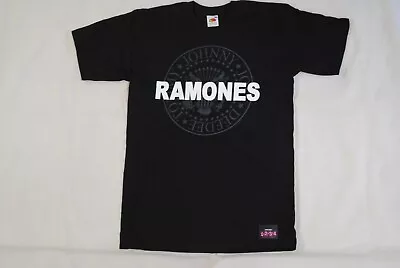 Buy Ramones Classic Seal Logo Hey Ho Let's Go T Shirt New Official • 10.99£