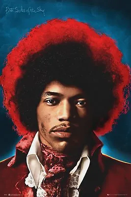 Buy Jimi Hendrix Both Sides Of The Sky 91.5 X 61cm Maxi Poster New Official Merch • 7.20£