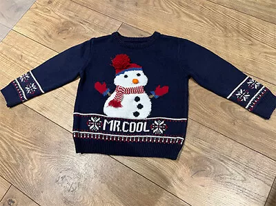 Buy Christmas Snowman Mr Cool Jumper • 6£