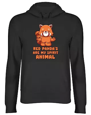 Buy Red Panda Hoodie Mens Womens Are My Spirit Animal Bamboo Top Gift • 17.99£