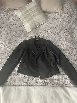 Buy Noisy May Leather Jacket • 12.99£