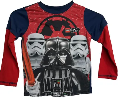 Buy Top Lego Star Wars Pajama Unisex Long Sleeve Size 6/7 TOP ONLY • 5.43£