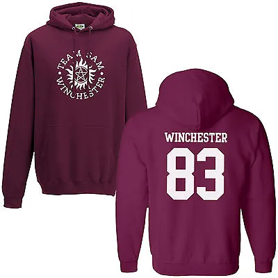 Buy Team Sam Winchester 83 Hoodie - Supernatural Saving People Hunting Things Hoody • 25£