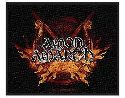 Buy AMON AMARTH Viking Horde 2008 WOVEN SEW ON PATCH Official Merch - No Longer Made • 8.23£