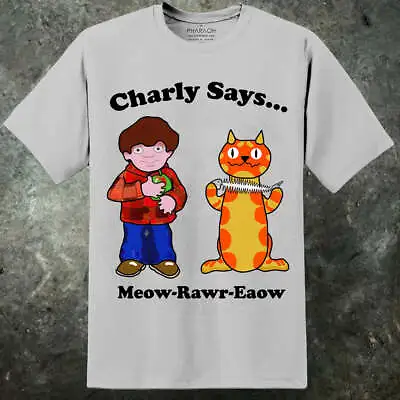 Buy Charly Says Mens 70s Advert T Shirt Retro Rave Prodigy Vintage • 20.99£