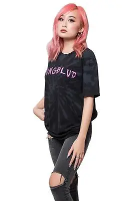 Buy Yungblud T Shirt Scratch Logo New Official Unisex Dip Dye Black • 17.95£