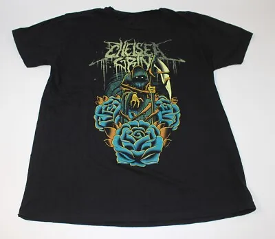 Buy Chelsea Grin Grim Reaper Black Death Metal Hardcore Band T Shirt Roses  • 7.19£