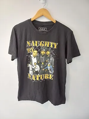 Buy Naughty By Nature T Shirt Size L Mister Tee X NBN Rap Rapper Hip Hop • 17.69£