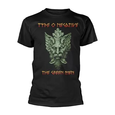 Buy TYPE O NEGATIVE - THE GREEN MEN BLACK T-Shirt, Front & Back Print Medium • 20.09£
