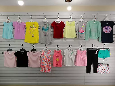 Buy NEW Lot Of 19 Girls Clothes Size 4-5 Top T Shirt Bottom Pants Shorts Dress 291 • 43.34£