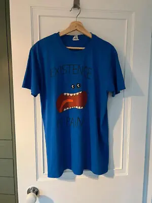 Buy Rick And Morty Blue Meeseeks Tshirt Size Medium • 4£