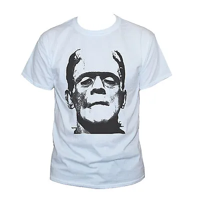 Buy Frankenstein Monster T-shirt Goth Horror Unisex Halloween Short Sleeve • 13.05£