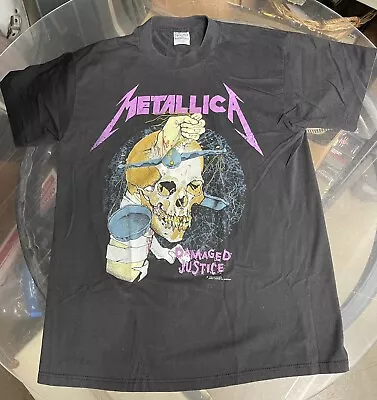 Buy 1989 Metallica - And Justice For All Tour Concert T-shirt • 386.05£