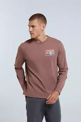Buy Animal Tommy Men's Pullover Comfort Fit Organic Cotton Top Long Sleeve T-Shirt • 29£